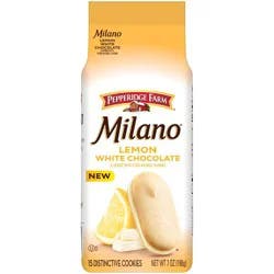 Pepperidge Farm White Chocolate Lemon Cookies - 7oz