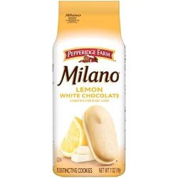 Pepperidge Farm White Chocolate Lemon Cookies - 7oz