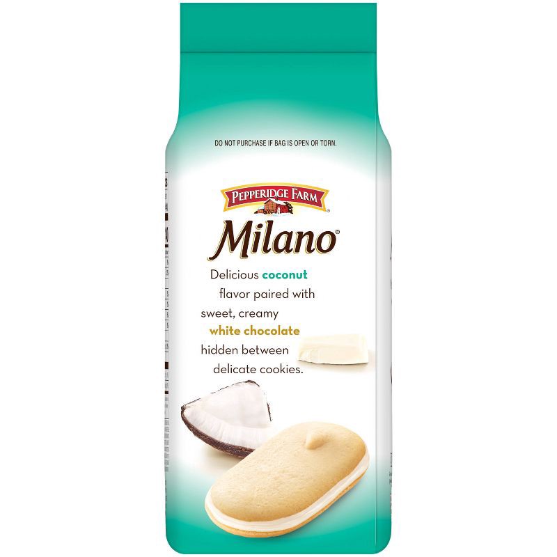 slide 2 of 5, Pepperidge Farm Milano White Chocolate Coconut Cookie - 7oz, 7 oz