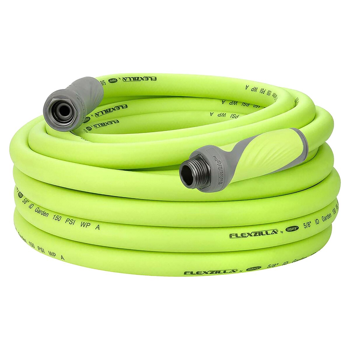 slide 2 of 2, Flexzilla Garden Lead In Hose With Swivelgrip Connections 5/8" x 50' - Green - Flexzilla, 5/8 in