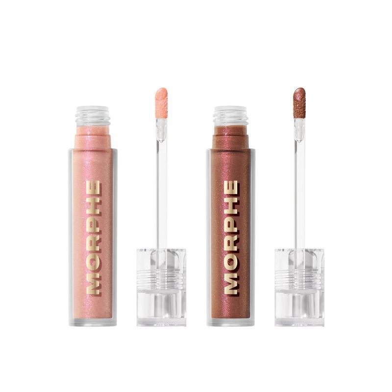 slide 1 of 5, Morphe Hot & Unbothered Drip Glass Lip Gloss Gift Set - 2ct - Ulta Beauty, 2 ct