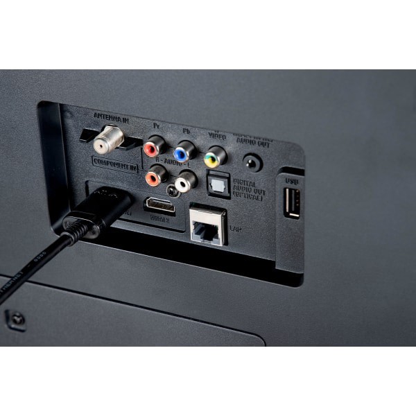 slide 5 of 5, Ativa Hdmi Cable With Ethernet, 4', Black, 37201, 1 ct