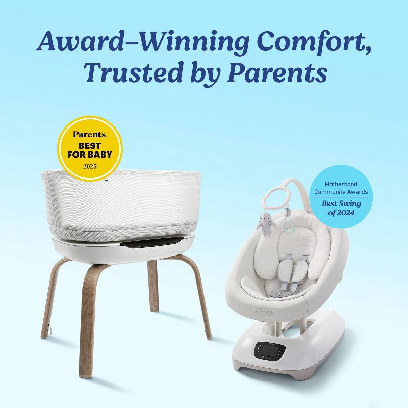 slide 8 of 8, Graco Smart Sense Soothing Baby Swing - Rori, 1 ct