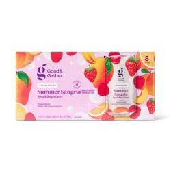 Summer Sangria Sparkling Water - 8pk/12 fl oz Cans Good & Gather™