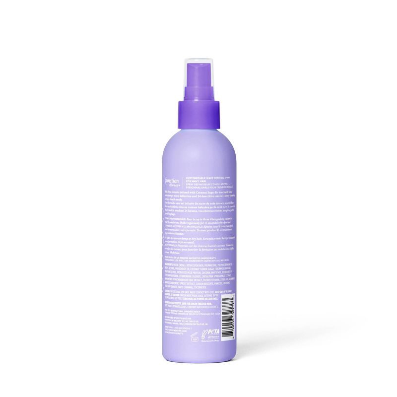 slide 2 of 9, Function of Beauty Beach Day Wave Defining Spray for Wavy Hair - 7 fl oz, 7 fl oz
