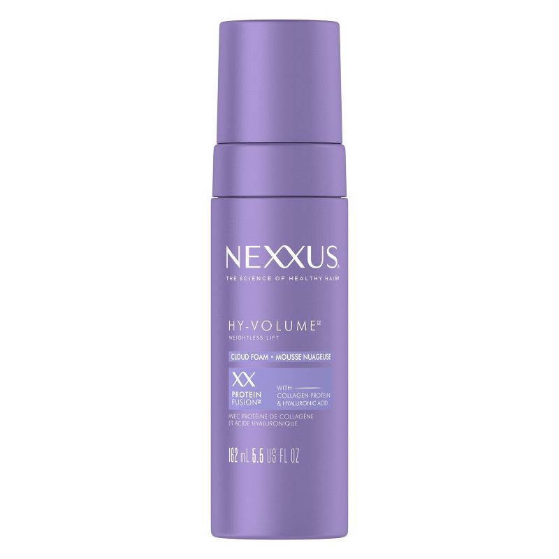 slide 1 of 6, Nexxus Hy-Volume Leave-In Cloud Foam Hair Mousse with Collagen Protein & Hyaluronic Acid - 5.5 fl oz, 5.5 fl oz