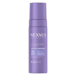 Nexxus Hy-Volume Leave-In Cloud Foam Hair Mousse with Collagen Protein & Hyaluronic Acid - 5.5 fl oz