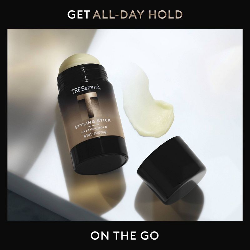 slide 4 of 10, Tresemme A-List Collection Instant Fix Styling Stick, Hair Wax, Golden Vanilla & Sandalwood Scent - 1.05oz, 1.05 oz