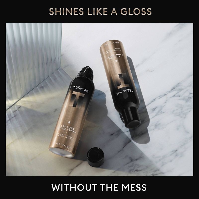 slide 5 of 9, Tresemme A-List Collection Lacquer Shine Spray, Golden Vanilla & Sandalwood Scent - 5.3oz, 5.3 oz