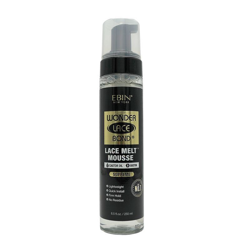 slide 1 of 8, EBIN Wonder Lace Bond Lace Melt Hair Mousse - 8.5 fl oz, 8.5 fl oz