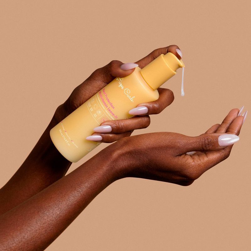 slide 2 of 7, Rizos Curls Heat Protection Multivitamin Leave-In Conditioner - 6 fl oz, 6.8 fl oz