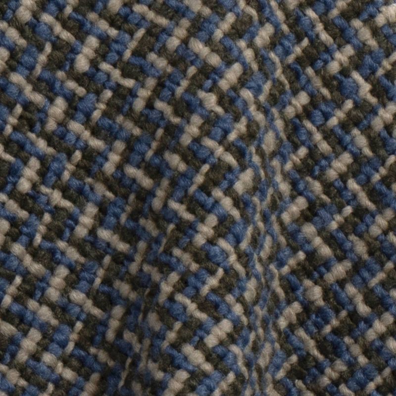 slide 5 of 5, Woven Throw Blanket Neutral/Green/Blue - Threshold™, 1 ct