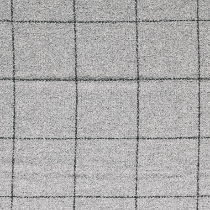 slide 5 of 5, Windowpane Boucle Throw Blanket Cray/Charcoal - Threshold™, 1 ct