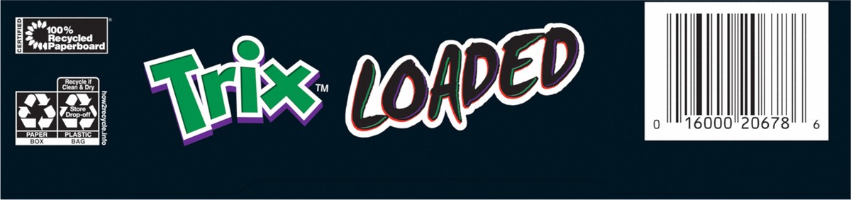 slide 10 of 14, Trix Loaded Cereal, Fruity Flavored Cereal With Artificially Flavored Vanilla Crème Filling, Made With Whole Grain, Large Size, 13 oz, 13 oz