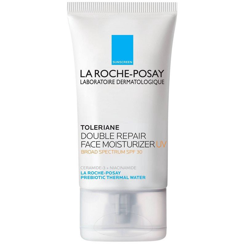 slide 1 of 8, La Roche Posay Toleriane Face Moisturizer Sunscreen with Ceramide and Niacinamide - SPF 30 - Travel Size - 1.35 fl oz, 1.35 fl oz