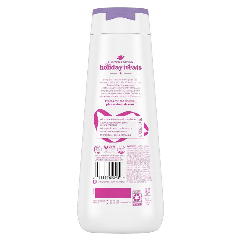 slide 3 of 9, Dove Beauty Limited Edition Holiday Treat Body Wash - Frosted Plum Berry - 20 fl oz, 20 fl oz