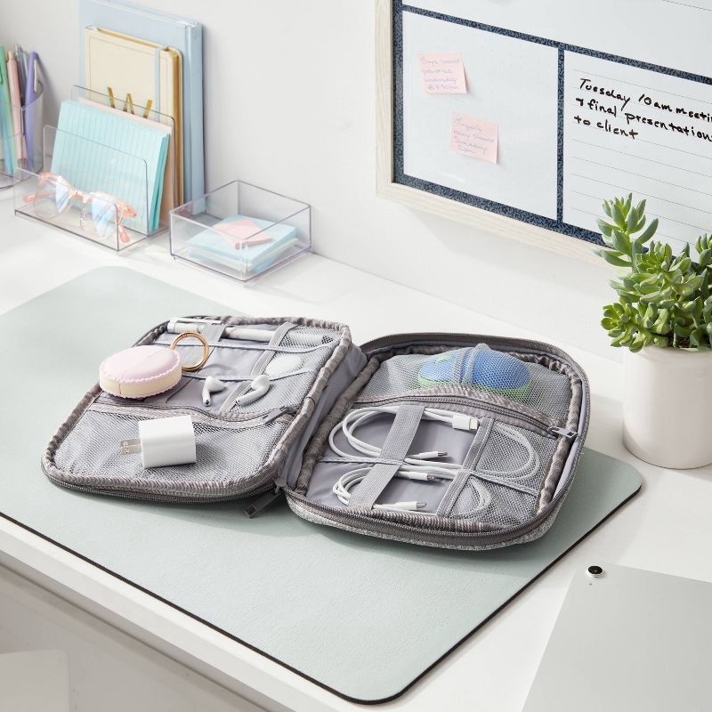 slide 2 of 3, Large Cord Control Pouch Briefcase - Brightroom™, 1 ct