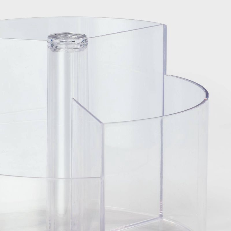 slide 3 of 3, Clear Spinning Pencil Caddy - Brightroom™, 1 ct