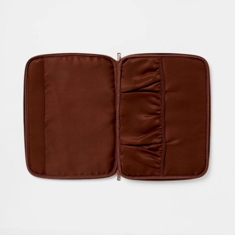 slide 3 of 4, Faux Leather Laptop Bag Case - Threshold™, 1 ct