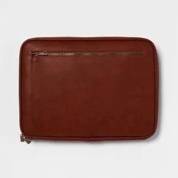 Faux Leather Laptop Bag Case - Threshold™