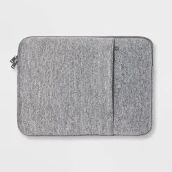 Zip Tech Case Laptop Bag Gray - Brightroom™