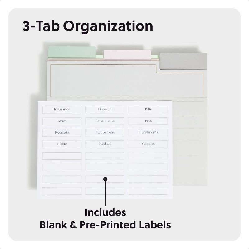 slide 5 of 6, U Brands Paper Folder 9ct File Folders with Pockets Soft Pastels, 9 ct