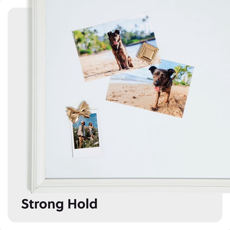 slide 5 of 6, U Brands 3ct Pasta Magnets Gold, 3 ct