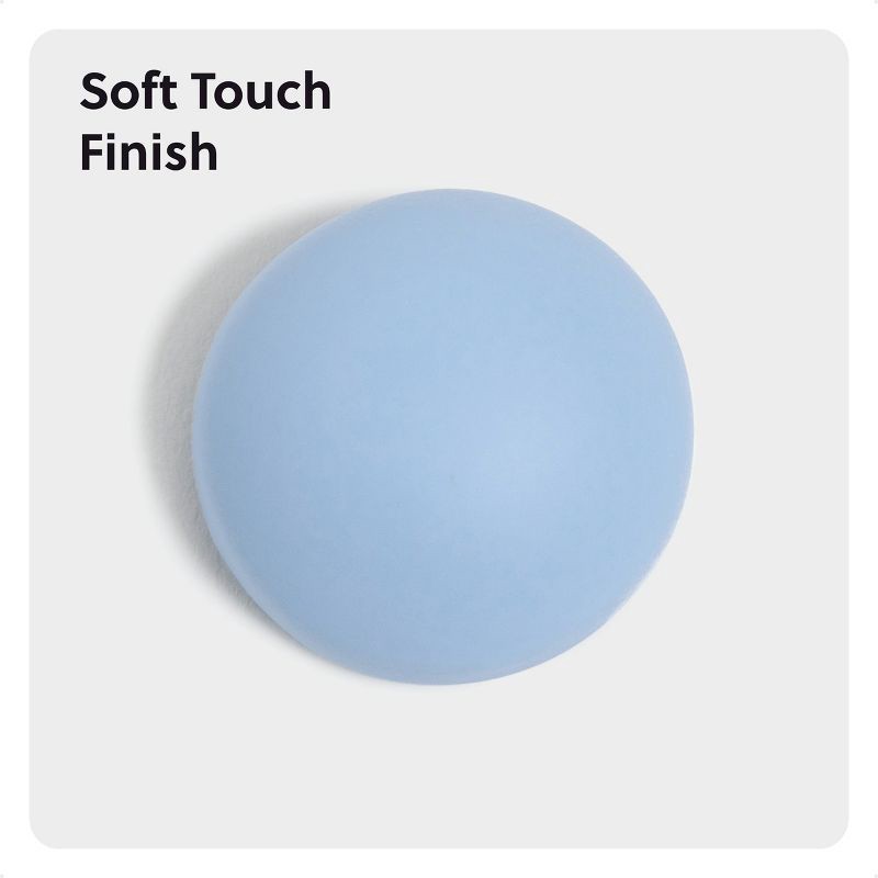 slide 4 of 6, U Brands 8ct Soft Touch Pebble Magnets Cool Neutrals, 8 ct