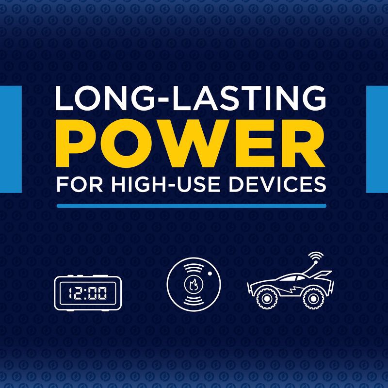 slide 3 of 6, Rayovac High Energy 9V Batteries 2pk - Alkaline Battery: Household Power Source, 2 ct