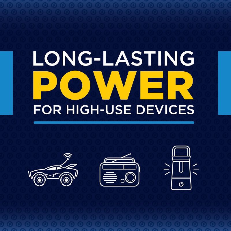 slide 4 of 6, Rayovac High Energy D Batteries 4pk - Alkaline Battery: Household Single-Use, 4 ct