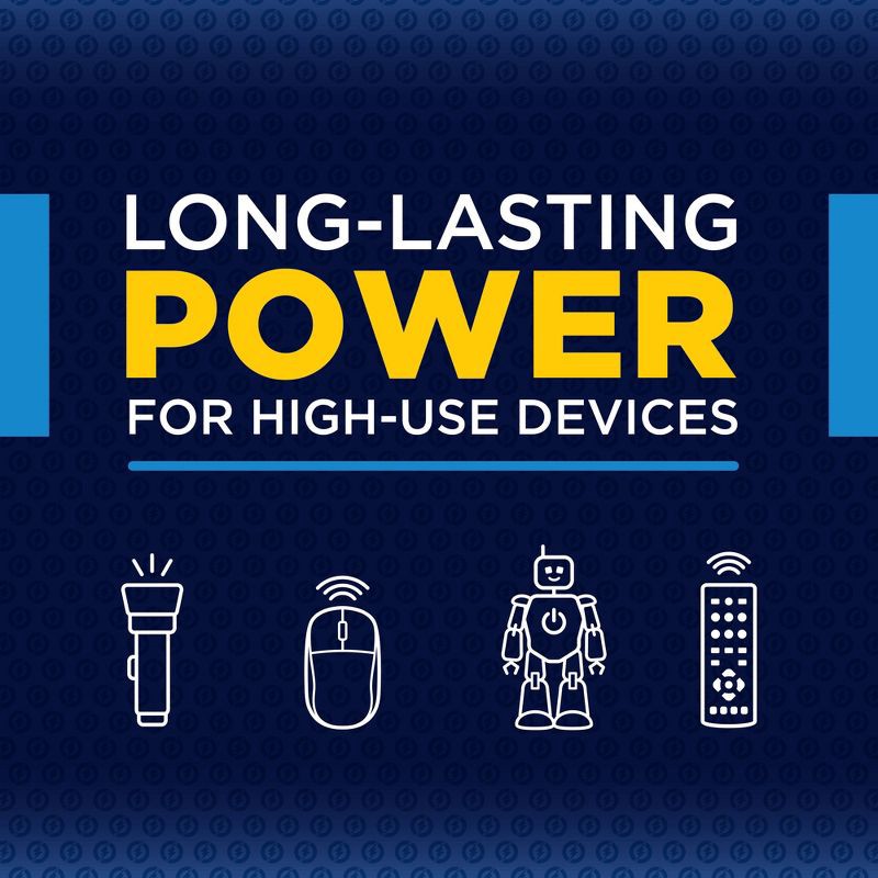 slide 5 of 8, Rayovac High Energy AA Batteries 30pk - Alkaline Battery: Household Use, 1.5V, Non-Rechargeable, 30 ct