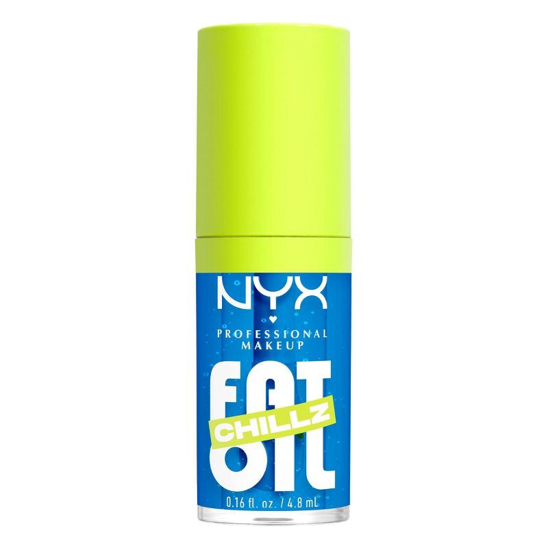 slide 8 of 8, NYX Professional Makeup Fat Oil Lip Drip Lip Gloss - Polar Peppermint - 0.16 fl oz, 0.16 fl oz