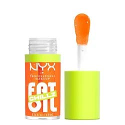 NYX Professional Makeup Fat Oil Lip Drip Lip Gloss - Citrus Chiller - 0.16 fl oz