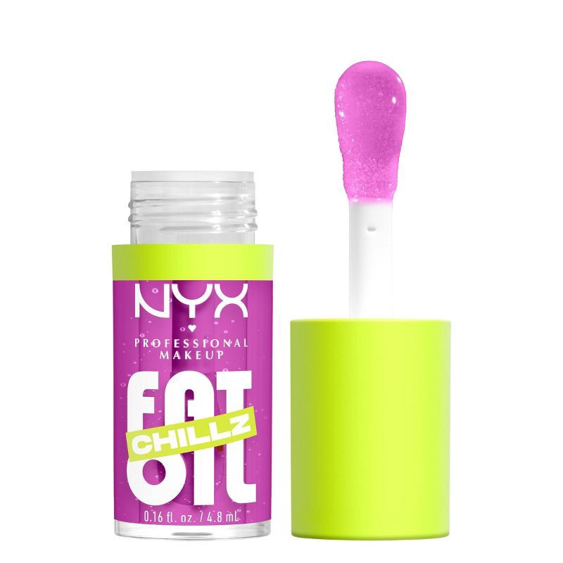 slide 1 of 7, NYX Professional Makeup Fat Oil Lip Drip Lip Gloss - Strawberry Slush - 0.16 fl oz, 0.16 fl oz