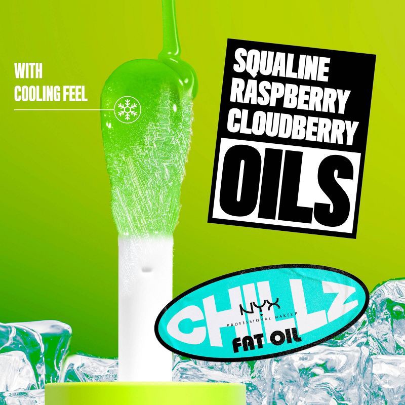 slide 6 of 9, NYX Professional Makeup Fat Oil Lip Drip Lip Gloss - Kiwi Freezie - 0.16 fl oz, 0.16 fl oz