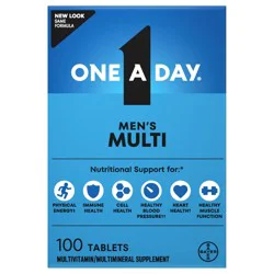 One A Day Men''s Multivitamin, 100 Count