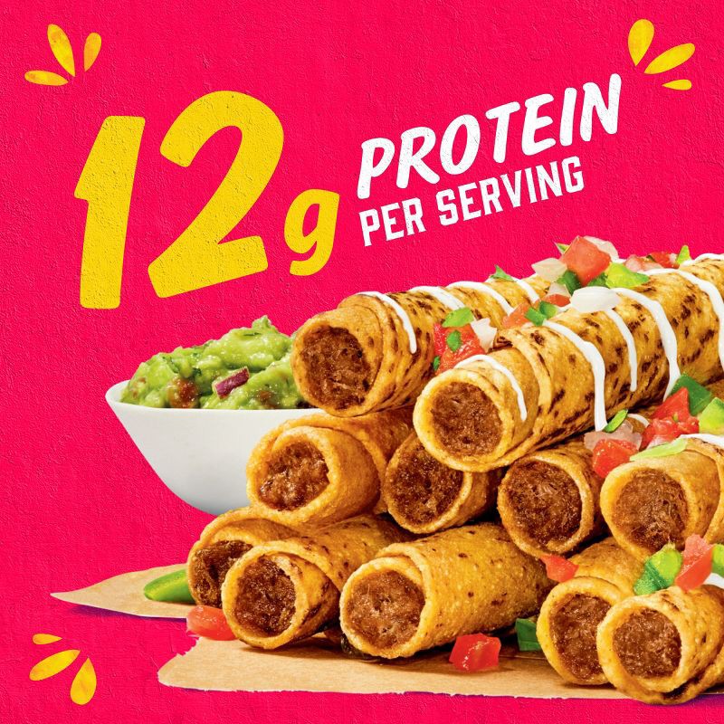 slide 2 of 10, Delimex Beef Corn Taquitos Frozen Snacks - 1.25lb/20ct, 1.25 lb, 20 ct