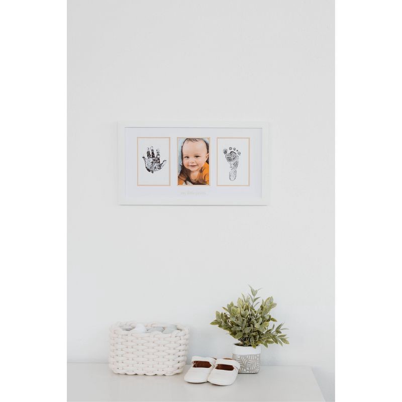 slide 7 of 11, Pearhead 4" x 6" Babyprints Photo Frame and Clean-Touch Ink Pad Kit - White, 1 ct