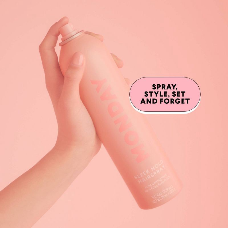 slide 8 of 11, MONDAY Sleek Hold Hairsprays - 10oz, 10 oz