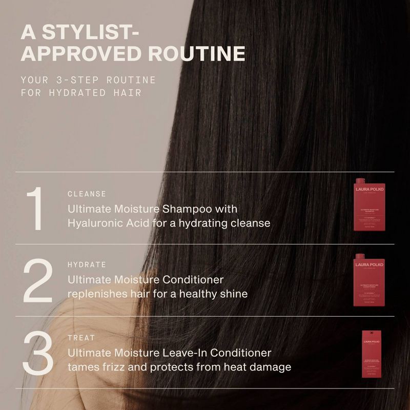 slide 9 of 12, Laura Polko Ultimate Moisture Shampoo - 13.5 fl oz, 13.5 fl oz