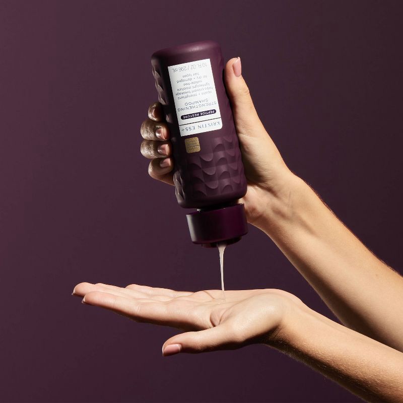 slide 17 of 20, Kristin Ess + Peptide Restore Strengthening Shampoo - 10 fl oz, 10 fl oz