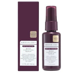 Kristin Ess + Hair Serum for Frizz & Damaged Hair - Peptide Bond Repair with Heat Protectant - 1.7 fl oz