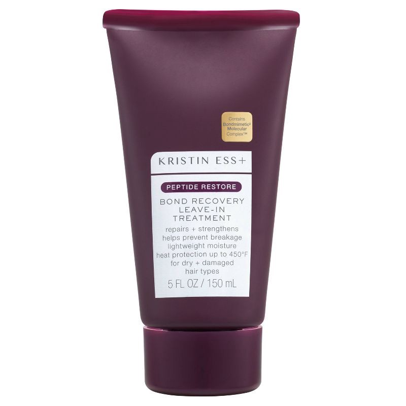 slide 2 of 19, Kristin Ess + Baobab Leave-In Conditioner - Peptide Bond Repair Hair Treatment Dry & Damaged Hair - 5 fl oz, 5 fl oz