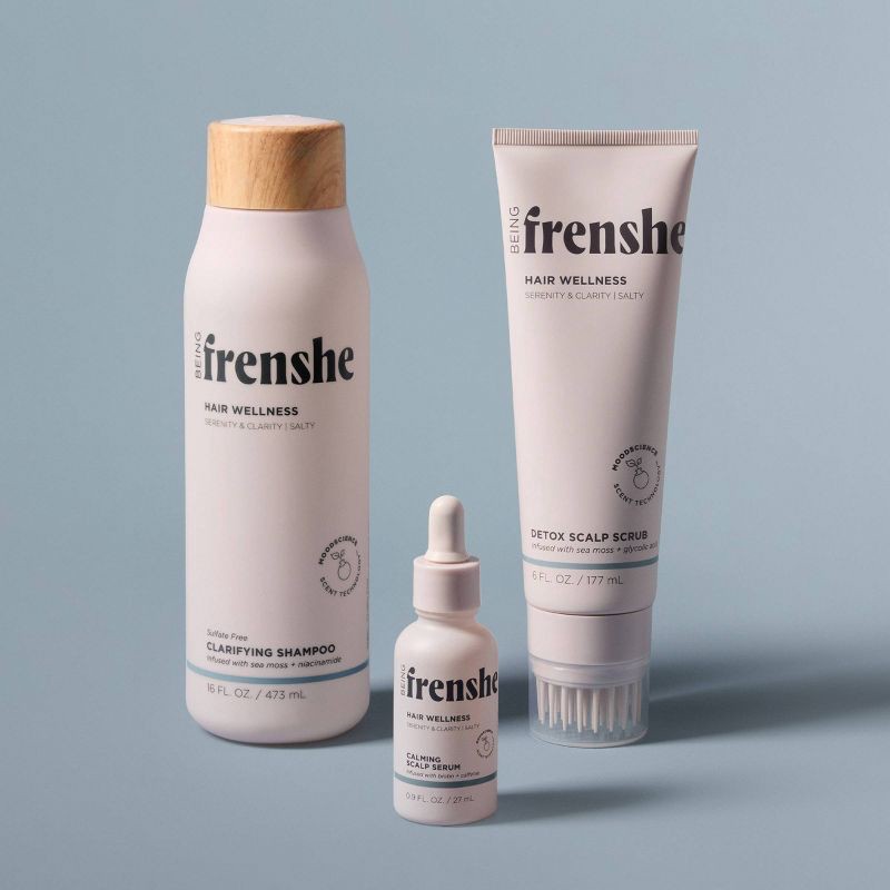 slide 3 of 13, Being Frenshe Calming Salty Scalp Serum - 0.9 fl oz, 0.9 fl oz