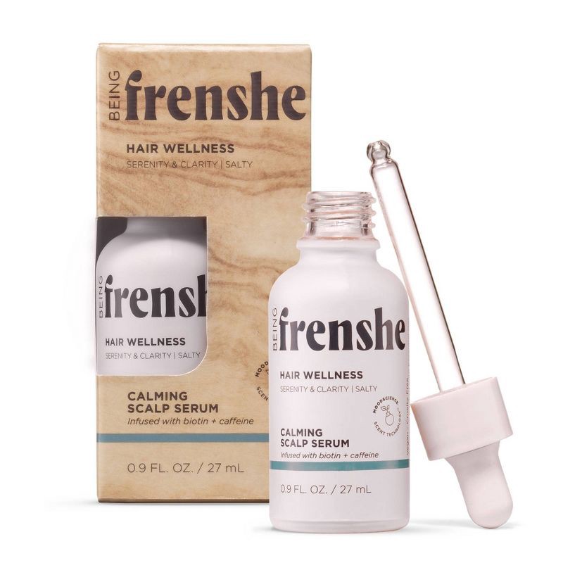 slide 1 of 13, Being Frenshe Calming Salty Scalp Serum - 0.9 fl oz, 0.9 fl oz