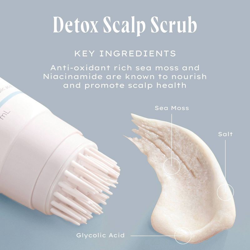 slide 8 of 10, Being Frenshe Detox Salty Scalp Scrub - 6 fl oz, 6 fl oz