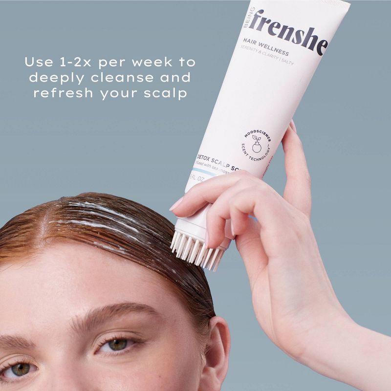 slide 9 of 10, Being Frenshe Detox Salty Scalp Scrub - 6 fl oz, 6 fl oz