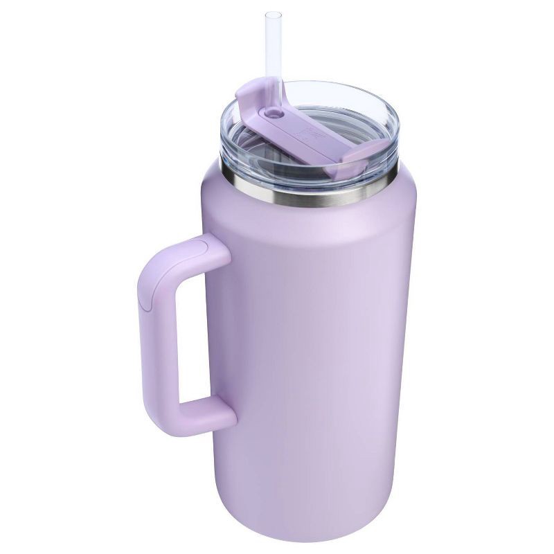 slide 2 of 4, Stanley 64 oz Stainless Steel H2.0 Flowstate Quencher Tumbler Sour Grape, 64 oz