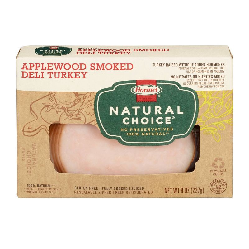 slide 1 of 11, Hormel Natural Choice Applewood Turkey - 8oz, 8 oz