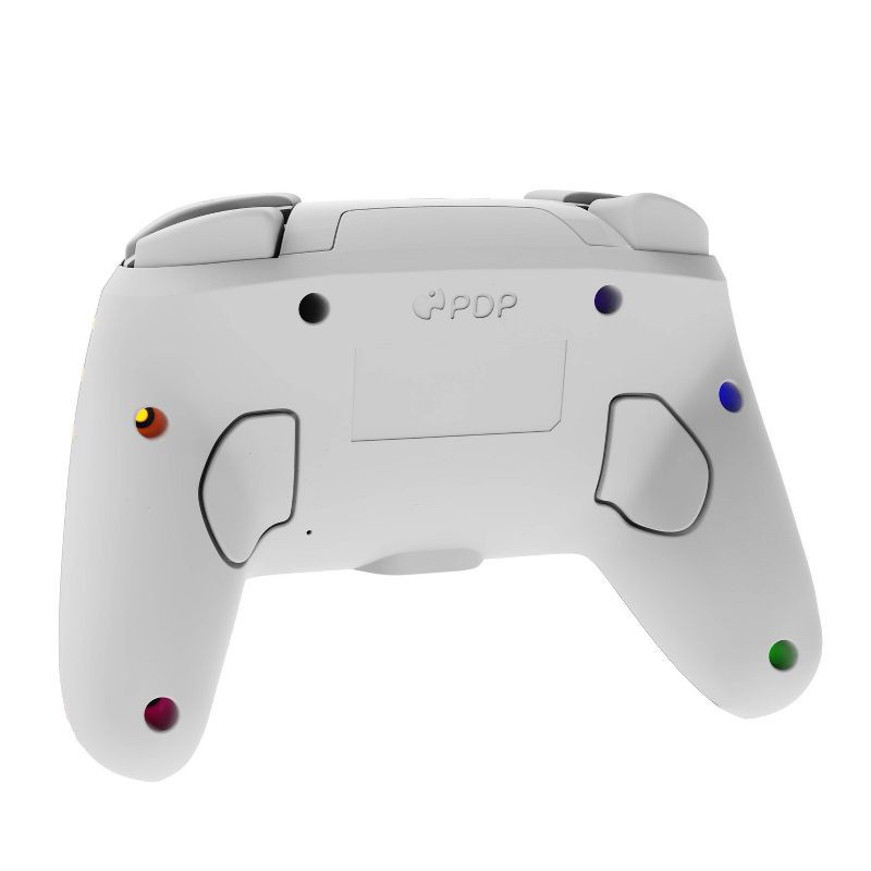 slide 11 of 13, PDP Afterglow Wave Wireless Motion Plus Nintendo Switch Controller White: Ergonomic, Bluetooth, Rechargeable, 1 ct